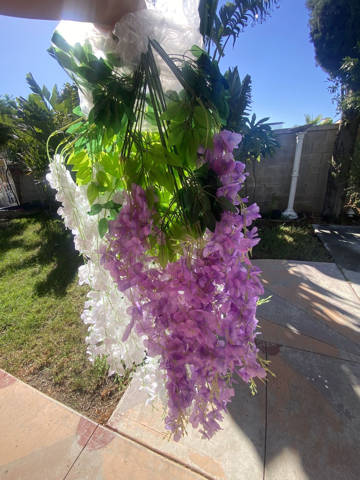 Fake Wisteria Stems