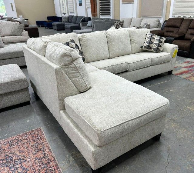 ABINGER NATURAL RAF SLEEPER SECTIONAL