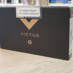 Hp Victus 15.6 Full HD Gaming Laptop New - $1 DOWN TODAY, NO CREDIT NEEDED
