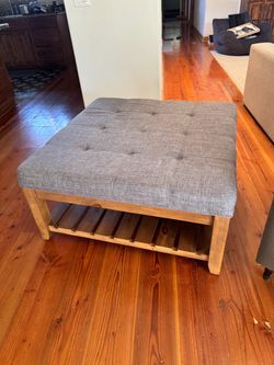 Coffee table ottoman