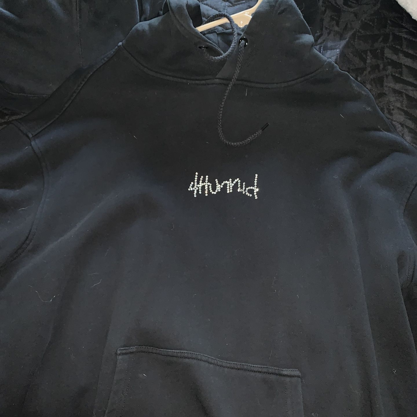 Yg 4hunnid Hoodie Black And Diamonds SZ XL for Sale in Upland CA OfferUp