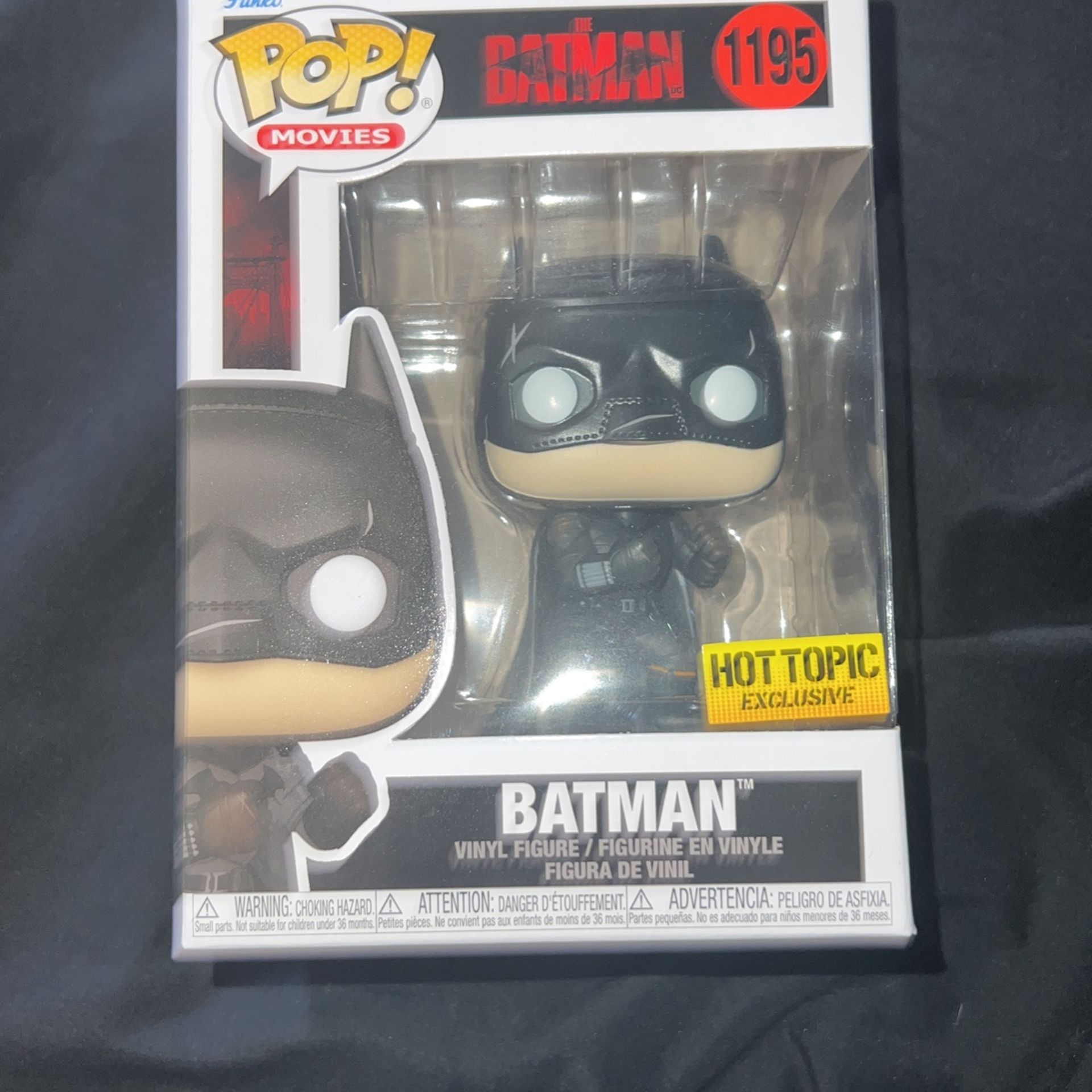 Batman Funko Pop Hot Topic Exclusive