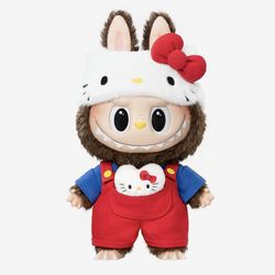 The monsters X Hello kitty Vinyl plush doll