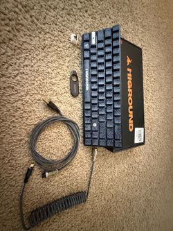 Black ice high ground keyboard