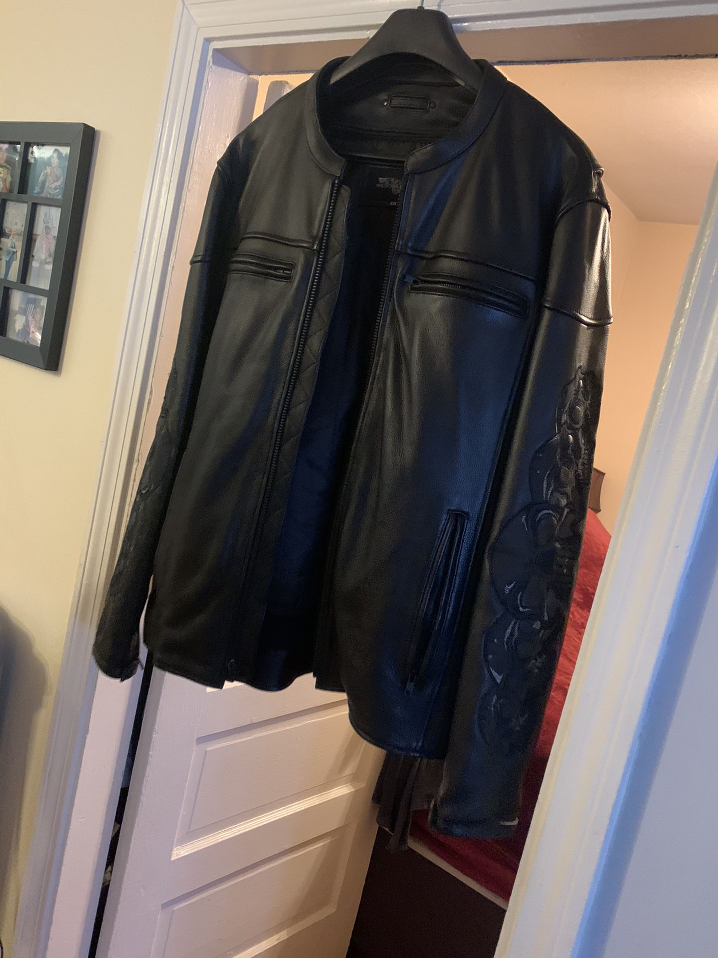 Wilsons Leather XXL Leather Reflective Jacket