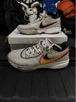 Nike LeBron 20 white size 10