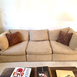Pottery Barn Down Comfy  3 Seater Sofa