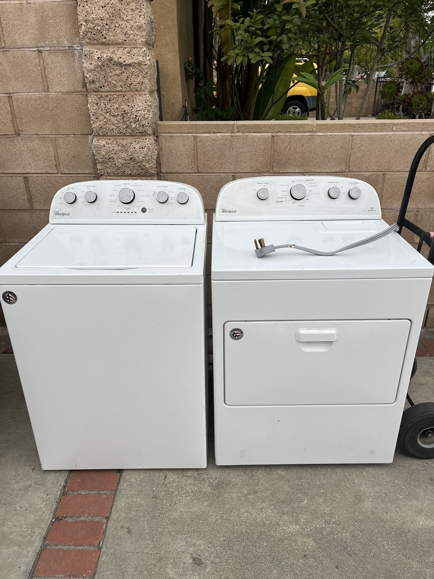 Whirlpool Washer And Electric Dryer