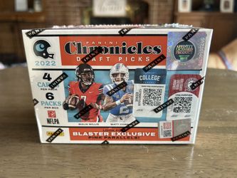 2022 chronicles draft picks football blaster box