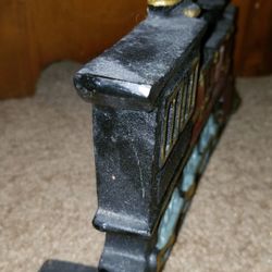 Vintage Cast Iron Train Door Stop