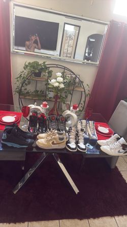 7 Pairs of Jordan’s & 1 Air Force Ones