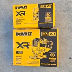 Dewalt 20v Jigsaw And Router Brushless XR With Variable Speed Brand New Tools Only 
