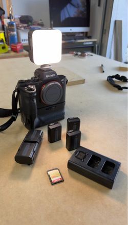 Sony a7ii with accessories