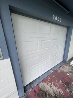 New Garage Door (One Car Garage)