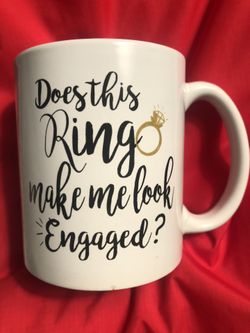 Engagement mug