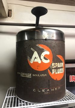 Vintage Ac spark plug cleaner