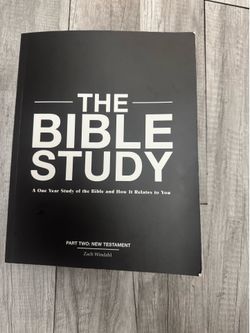 Bible study book new