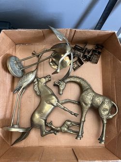 Brass figures