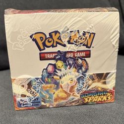 Pokémon TCG Surging Sparks Booster Box (36 Packs) NEW SEALED (SMALL RIP ON TOP!)