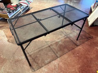 Lightweight Portable Aluminum Outdoor Grill Table
