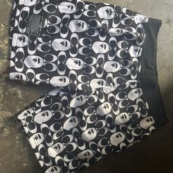 Bape Coach Shorts 