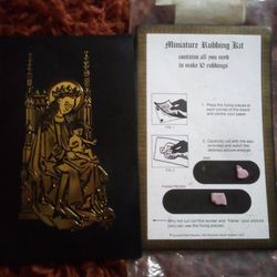 MINIATURE RUBBING KIT!!