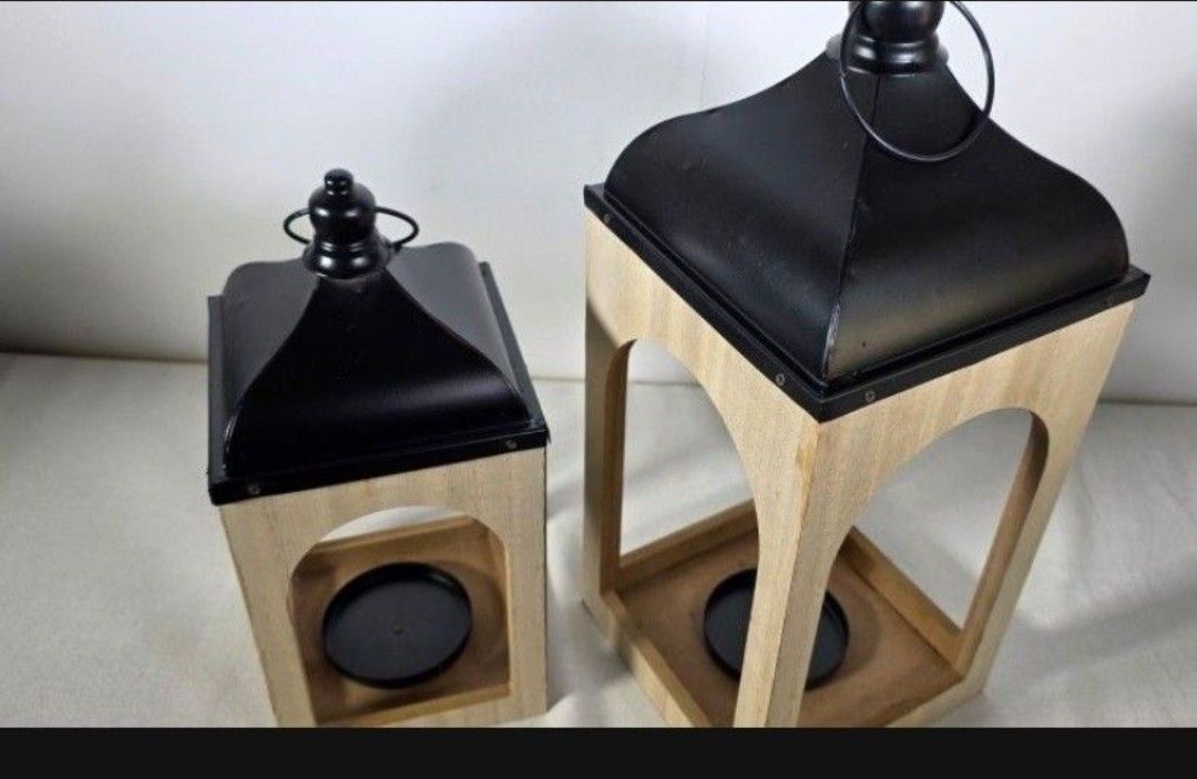 Two New Floor Or Counter Candle Holders