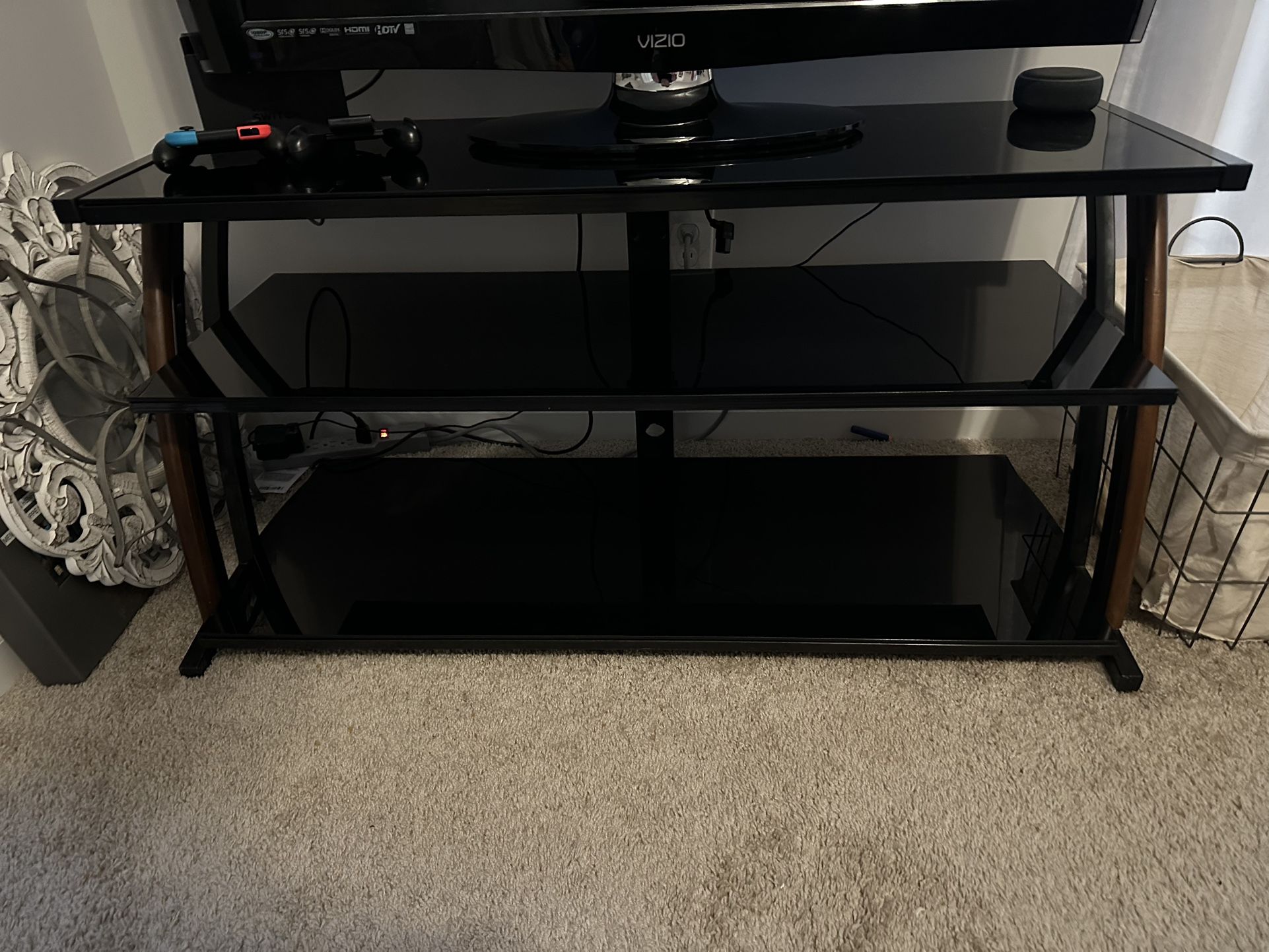 Tempered Glass TV Stand