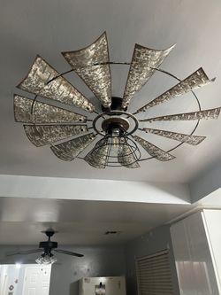 Windmill Light Fixture