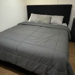 Black Queen Bed Frame