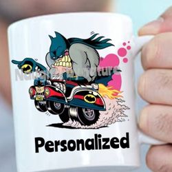 Fink Bat Man Cup Mug 