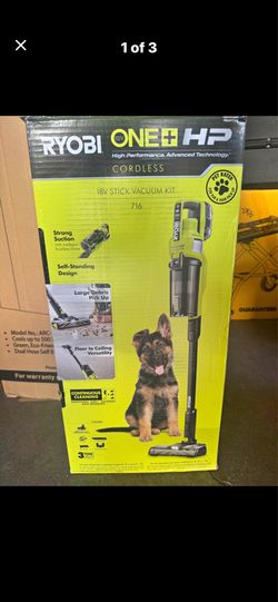 RYOBI ONE cordless vacuum with charger & battery
