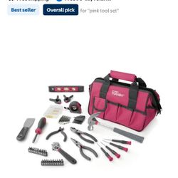 New Hyper Tough 89-Piece Pink Household Tool Set. Sells at walmart for $40 plus tax