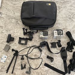 Go Pro Hero silver, Additional Camera, Cases, and Acessories 