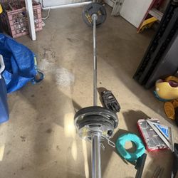 Tko Olympic Weight Bar With Weights