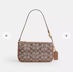 Coach Plaza Bag in Crystal Jacquard