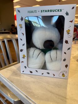 Snoopy x Starbucks Plush