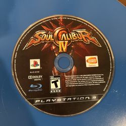 Soul Calibur IV (Sony PlayStation 3, PS3 - 2008) Disc Only