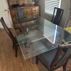 Glass Dining Room Table
