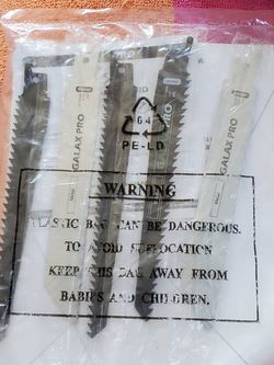 Galax pro reciprocating saw 5 pcs.