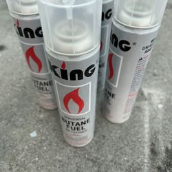 King Butane Fuel  6oz Can