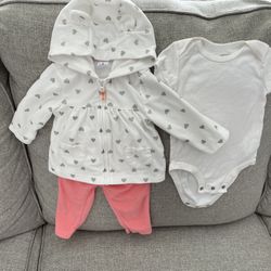 Baby Girl 3-6 Months Clothing Lot 