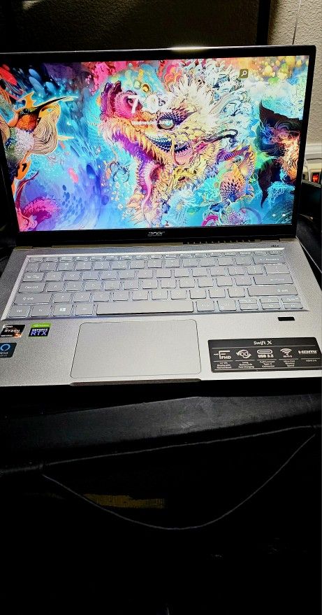 DJing,gaming,office thin Acer swiftx14 Laptop