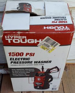 Hyper Tough 1500 PSI Electric Pressure Washer