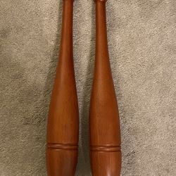 Wooden Indian Clubs 1.2lb Each