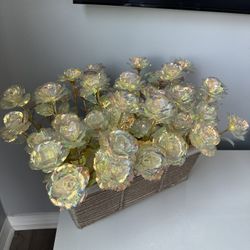 Galaxy Roses With Basket