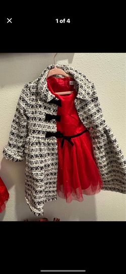 24m Holiday Dress w/ Jacket, brand new