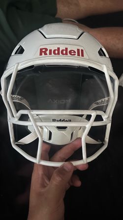 Riddell Axiom Football Helmet White