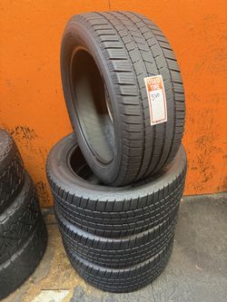265/50R20 Michelin Defender LTX Full Set of 4 Used Tires