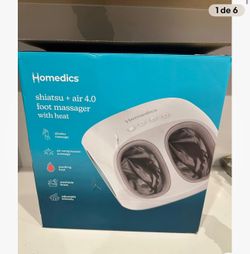 Homedics Shiatsu + Air 4.0 Foot Massager with Heat Massage- New